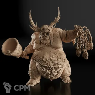 Описание картинки Great Unclean One Nurgle Фигурка (Warhammer) от GAS3TXD  по цене 4 900руб | Свободный Рынок Миниатюр - СРМ