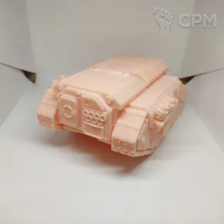 Описание картинки Ракетный танк (Осадная техника "Персес") от Орки с наГорки по цене 1 400руб | Свободный Рынок Миниатюр - СРМ