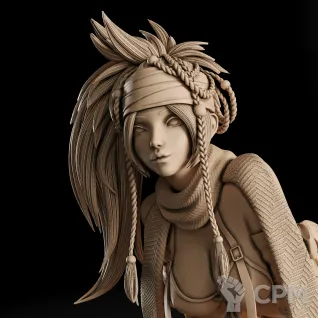 Описание картинки Rikku Фигурка (Final Fantasy) от GAS3TXD  по цене 3 900руб | Свободный Рынок Миниатюр - СРМ