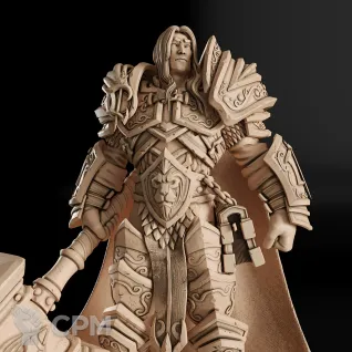 Описание картинки Arthas Menethil Фигурка (World of Warcraft) от GAS3TXD  по цене 4 200руб | Свободный Рынок Миниатюр - СРМ