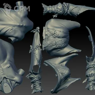 Описание картинки Gargant Body Set (Scan) от AxeL's Forge по цене 500руб | Свободный Рынок Миниатюр - СРМ