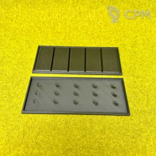 Описание картинки Movements tray для баз 30х60мм 5-1 (1шт) от Миниатюры и фигурки по цене 75руб | Свободный Рынок Миниатюр - СРМ