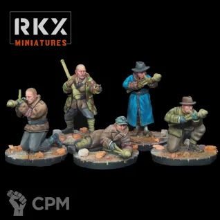 Описание картинки Volkstruum_Panzerfausts от 3DPrintClub по цене 95руб | Свободный Рынок Миниатюр - СРМ