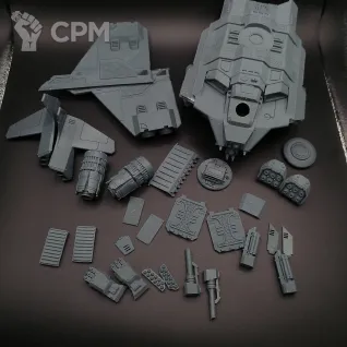 Описание картинки Corvus Blackstar Deathwatch от @Avdohaprint по цене 2 200руб | Свободный Рынок Миниатюр - СРМ