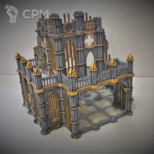 Описание картинки Руина 5x5 от Azot по цене 2 500руб | Свободный Рынок Миниатюр - СРМ