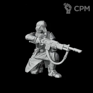 Описание картинки Гвардейцы Крига / Death Korps of Krieg от 3Д печать миниатюр по цене 179руб | Свободный Рынок Миниатюр - СРМ