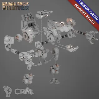 Описание картинки Brutalis Dreadnought от Saudad по цене 2 000руб | Свободный Рынок Миниатюр - СРМ