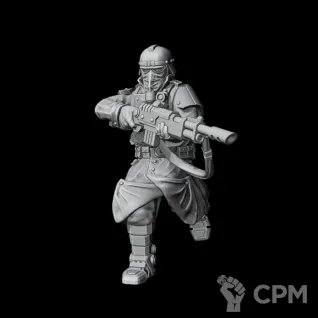 Описание картинки Гвардейцы Крига / Death Korps of Krieg от 3Д печать миниатюр по цене 179руб | Свободный Рынок Миниатюр - СРМ