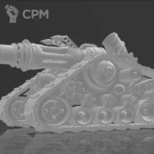 Описание картинки The Krios Battle Tank от 3Д печать миниатюр по цене 2 253руб | Свободный Рынок Миниатюр - СРМ