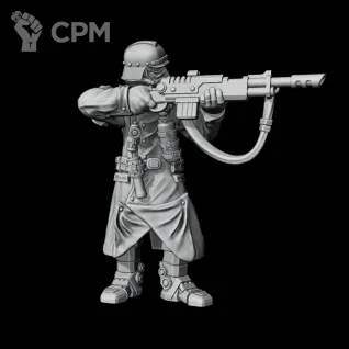 Описание картинки Гвардейцы Крига / Death Korps of Krieg от 3Д печать миниатюр по цене 179руб | Свободный Рынок Миниатюр - СРМ