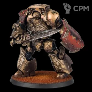 Описание картинки Legio Custodes Contemptor Galatus Dreadnought от Орки с наГорки по цене 600руб | Свободный Рынок Миниатюр - СРМ