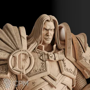 Описание картинки Arthas Menethil Фигурка (World of Warcraft) от GAS3TXD  по цене 6 400руб | Свободный Рынок Миниатюр - СРМ