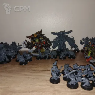 Описание картинки Небольшой Waaagh!!! от Ctrl по цене 17 750руб | Свободный Рынок Миниатюр - СРМ