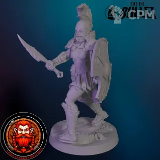 Описание картинки Спартанец Адара от Falgrim's_shop по цене 420руб | Свободный Рынок Миниатюр - СРМ