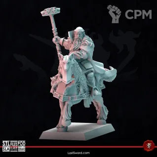 Описание картинки Empire Grandmaster Wolf от Barduck Miniatures по цене 349руб | Свободный Рынок Миниатюр - СРМ