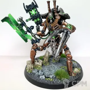 Описание картинки Necron Skorpekh Lord от Mekboy Workshop по цене 590руб | Свободный Рынок Миниатюр - СРМ