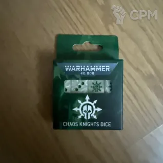 Описание картинки CHAOS KNIGHTS DICE от zurdo по цене 3 500руб | Свободный Рынок Миниатюр - СРМ