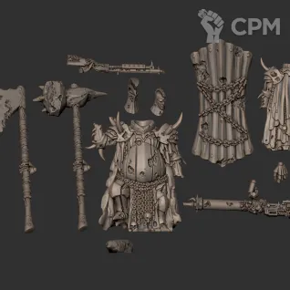 Описание картинки Plague Knight 2 от Manufactorum76 по цене 600руб | Свободный Рынок Миниатюр - СРМ