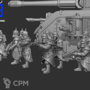 Описание картинки Start Collecting! Корпус Смерти Крига(3д печать) от 3D Wargaming по цене 5 780руб | Свободный Рынок Миниатюр - СРМ