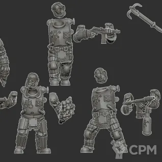 Описание картинки Sea heretics renegades от Manufactorum76 по цене 800руб | Свободный Рынок Миниатюр - СРМ