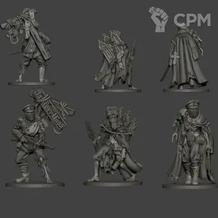 Описание картинки Ghosts of the Forgotten Tsar от Manufactorum76 по цене 600руб | Свободный Рынок Миниатюр - СРМ
