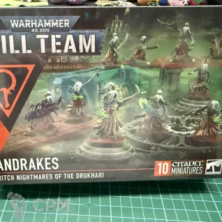Описание картинки Kill Team: Mandrakes от Эфраим по цене 6 800руб | Свободный Рынок Миниатюр - СРМ