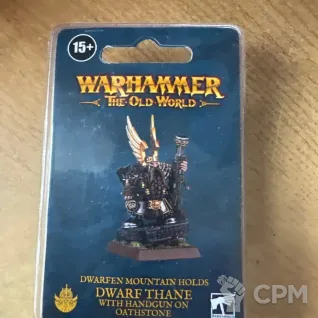 Описание картинки Dwarf Thane with Handgun on Oathstone от zurdo по цене 5 900руб | Свободный Рынок Миниатюр - СРМ