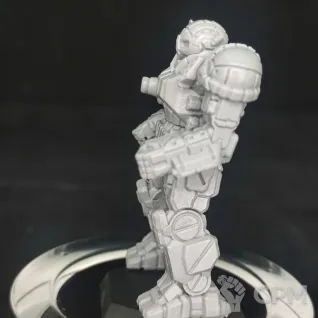 Описание картинки Atlas AS7-S (100 тонн) от Dwarf Pirate Foundry по цене 450руб | Свободный Рынок Миниатюр - СРМ
