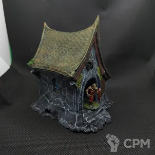 Описание картинки Дом нежити, 3Д печать, покрас, крыша не съёмная от V130177@mail.ru по цене 1 800руб | Свободный Рынок Миниатюр - СРМ