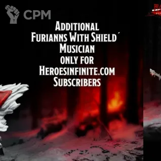 Описание картинки Chaos Barbarians/Furianns with Shield от Barduck Miniatures по цене 1 100руб | Свободный Рынок Миниатюр - СРМ