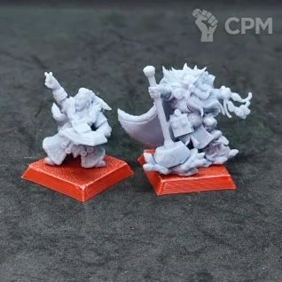 Описание картинки Отряд дварфов механиков (НРИ, Frostgrave и т.д.) от  по цене 1 800руб | Свободный Рынок Миниатюр - СРМ
