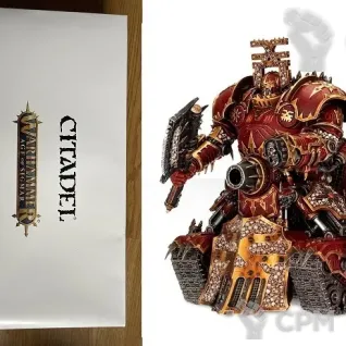 Описание картинки Khorne Lord of Skulls от zurdo по цене 24 000руб | Свободный Рынок Миниатюр - СРМ