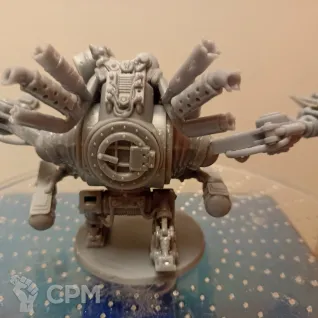 Описание картинки Смертодред/ Деф Дред (Deff Dread), Орки (orc) - Вархаммер 40000 (Миниатюры Warhammer 40000 от Лавка Приключенца по цене 999руб | Свободный Рынок Миниатюр - СРМ