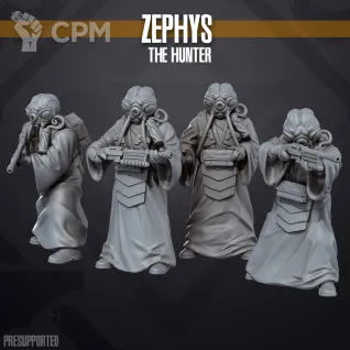 Описание картинки zephys the Hunter от Manufactorum76 по цене 640руб | Свободный Рынок Миниатюр - СРМ