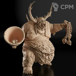 Описание картинки Great Unclean One Nurgle Фигурка (Warhammer) от GAS3TXD  по цене 4 900руб | Свободный Рынок Миниатюр - СРМ