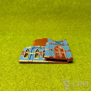 Описание картинки Террейн Battle Nun set Руина А большая 2 этажа от Миниатюры и фигурки по цене 650руб | Свободный Рынок Миниатюр - СРМ