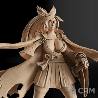 Описание картинки Baiken Фигурка (Guilty Gear) от GAS3TXD  по цене 3 900руб | Свободный Рынок Миниатюр - СРМ