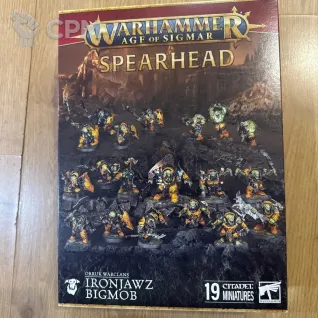 Описание картинки Spearhead - Ironjawz Bigmob от zurdo по цене 14 000руб | Свободный Рынок Миниатюр - СРМ