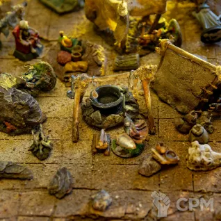 Описание картинки Лагерь приключенцев - миниатюры для днд, Pathfinder. НРИ террейн. от Big Brain Terrain по цене 4 950руб | Свободный Рынок Миниатюр - СРМ