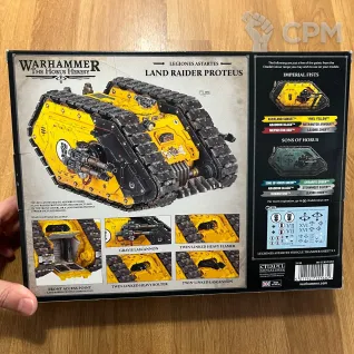 Описание картинки Land Raider Proteus от Cleric по цене 9 000руб | Свободный Рынок Миниатюр - СРМ