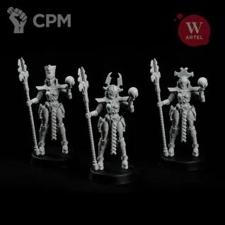 Описание картинки Миниатюра The Nefer-Kitti overlordess от Артель W по цене 1 050руб | Свободный Рынок Миниатюр - СРМ
