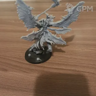 Описание картинки Mortarion, Daemon Primarch of Nurgle печатный от Happy по цене 350руб | Свободный Рынок Миниатюр - СРМ