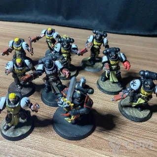 Описание картинки Crusader squad от Дима667 по цене 4 500руб | Свободный Рынок Миниатюр - СРМ