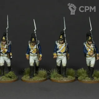 Описание картинки Württemberg Line Infantry от 3DPrintClub по цене 95руб | Свободный Рынок Миниатюр - СРМ