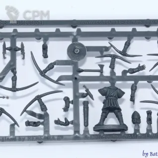 Описание картинки Medieval Archers (28 Plastic Foot Soldiers) от Base 28 по цене 2 900руб | Свободный Рынок Миниатюр - СРМ