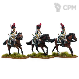 Описание картинки Napoleonic French Dragoons Elite Companies от 3DPrintClub по цене 240руб | Свободный Рынок Миниатюр - СРМ