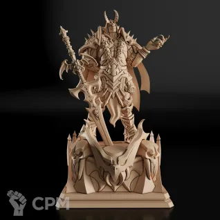 Описание картинки Sire Denathrius Фигурка (World of Warcraft) от GAS3TXD  по цене 4 600руб | Свободный Рынок Миниатюр - СРМ
