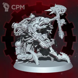 Описание картинки Tech-Priest Dominus от 3Д печать миниатюр по цене 631руб | Свободный Рынок Миниатюр - СРМ