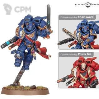 Описание картинки CAPTAIN WITH JUMP PACK от Dark Heresy по цене 850руб | Свободный Рынок Миниатюр - СРМ