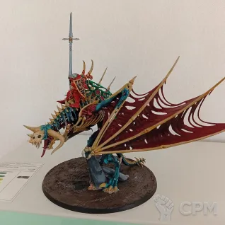 Описание картинки Zombie Dragon, Оригинал ГВ от  Elektrik по цене 4 300руб | Свободный Рынок Миниатюр - СРМ